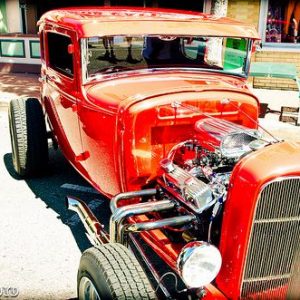Barron Boyd Antique Car Show Orange