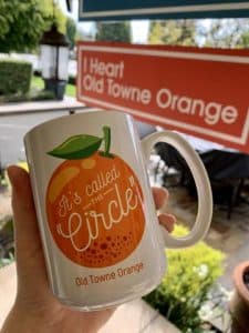 "It's called the 'Circle'" mug from I Heart Old Towne Orange