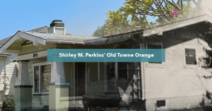 Then and Now of Shirley Perkins' Childhood Home