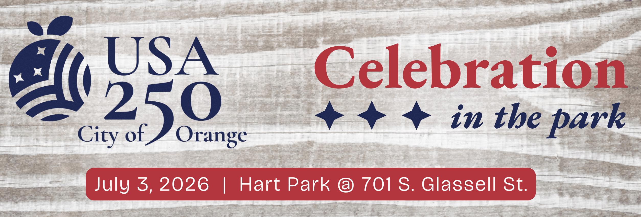 City of Orange 250th Celebration in the Park
